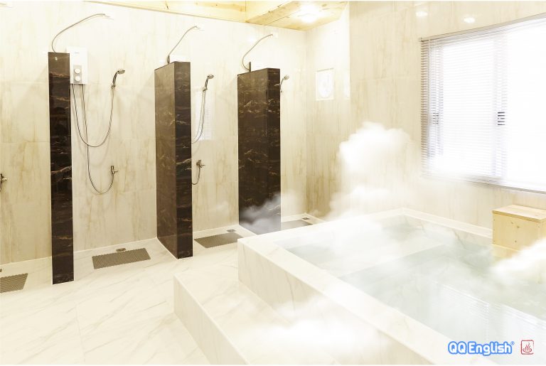 .Dome Onsen bathroom